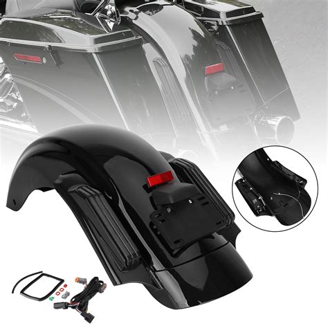 Stretched Rear Fender Extension For Harley Touring Street Road Glide