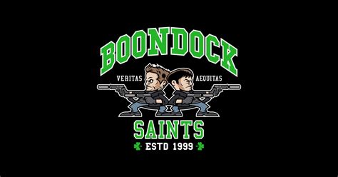 Fighting Saints V2 Boondock Saints Sticker Teepublic