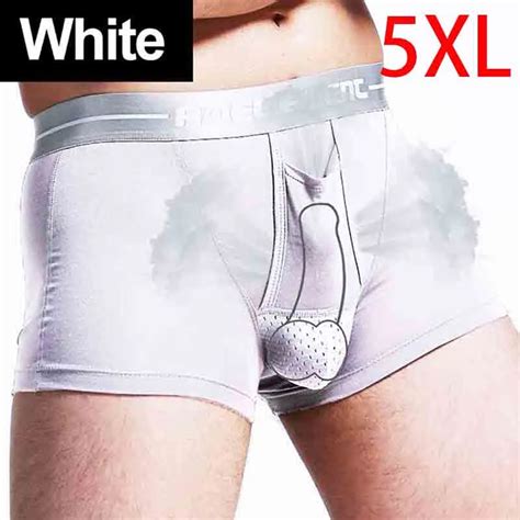 Underpants Mens Underwear Scrotum Support Bag Function Modal U Convex