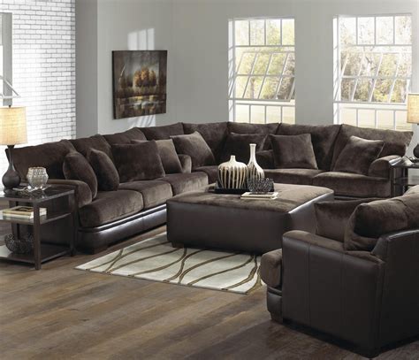 Furniture Dark Brown Velvet Couch Plus Black Leather Base Also