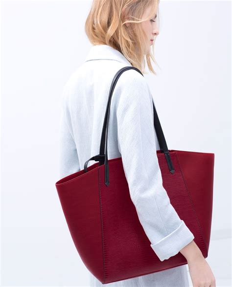 We did not find results for: Image 3 of COMBINED SHOPPER BAG from Zara | Handbags ...