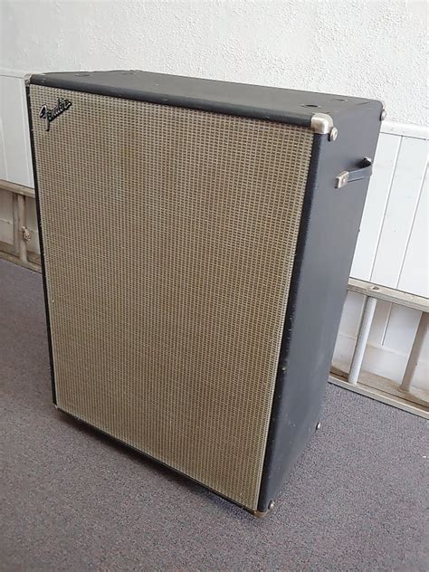 Fender Bassman 100 412 Pyramid Cabinet From The Mid 1970s Reverb