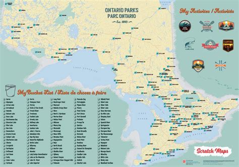 Map Of Ontario Provincial Parks Verjaardag Vrouw 2020