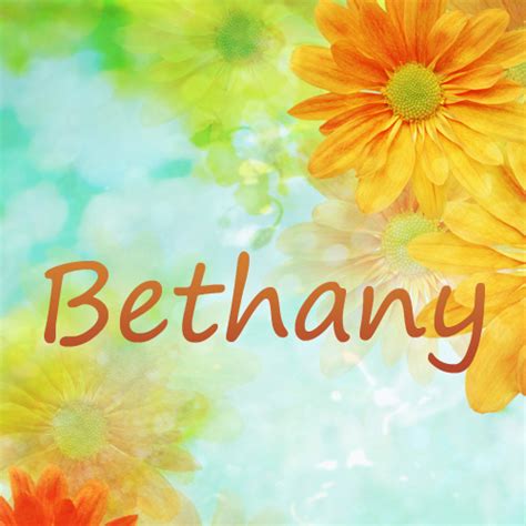 Pictures With Name Bethany