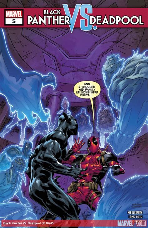 Black Panther Vs Deadpool 2018 5 Comic Issues Marvel