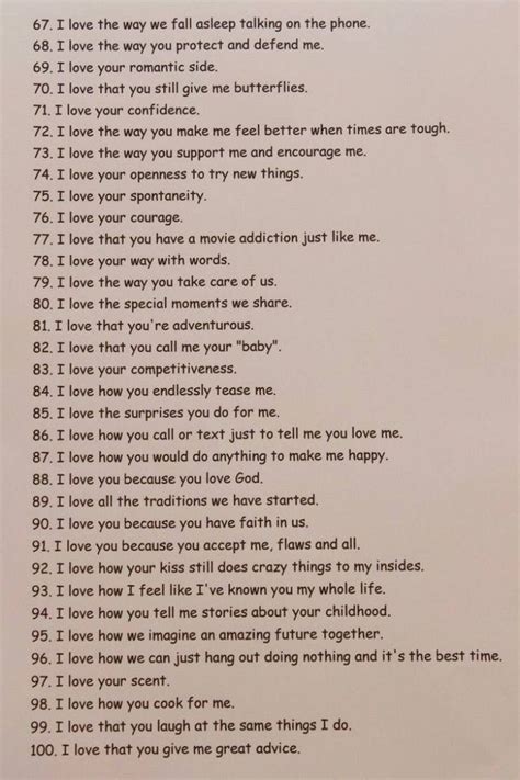 Pin on Reasons i love you