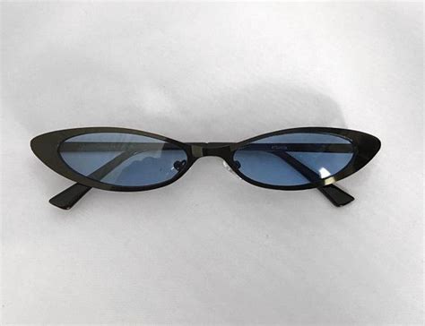 Vintage 90s Tinted Cateye Sunglasses Mens Glasses Fashion Stylish