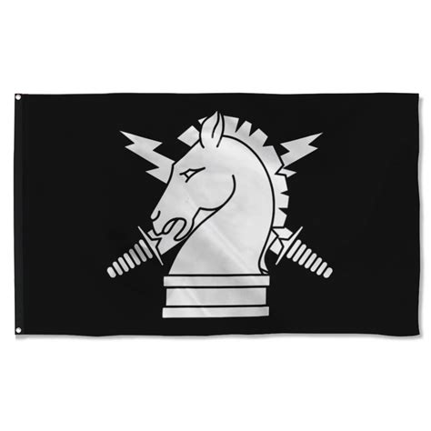 Cayyon Psychological Operations Black And White Flag 3x5feet Military