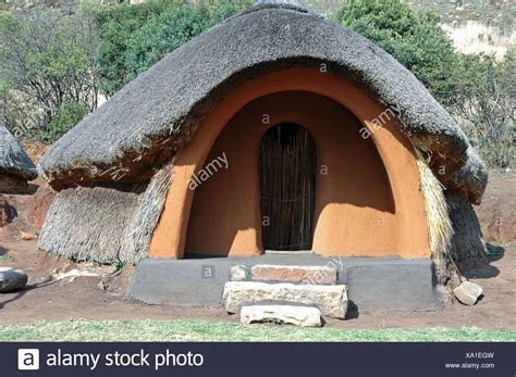 Basotho Traditional House Lesotho Africa Stock Photos And Basotho