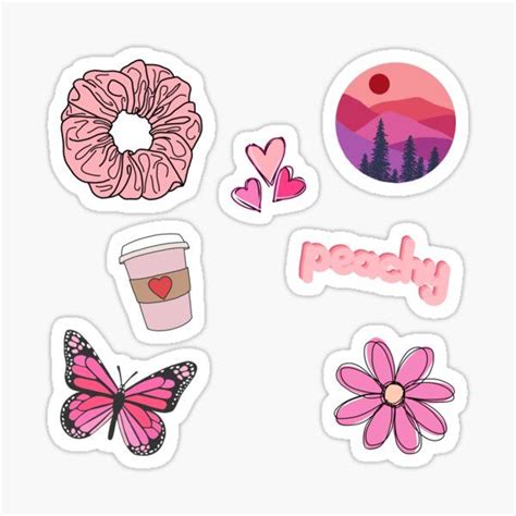 Cute Aesthetic Printable Stickers 2021 Pastel Aesthetic Free