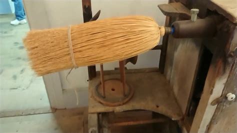 1800s Broom Making Machine Youtube