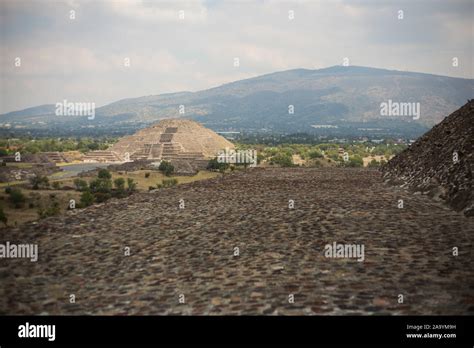 Teotihuacán ruinas Aztecas en México central Fotografía de stock Alamy