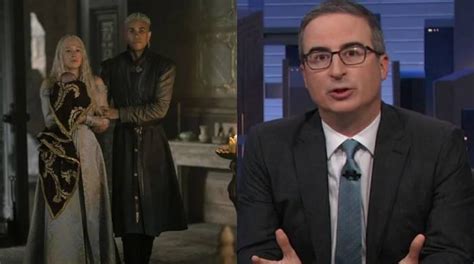 John Oliver Roasts Hbos House Of The Dragon Over ‘dark Scenes ‘hard