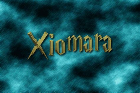 Xiomara Logo Herramienta De Diseño De Nombres Gratis De Flaming Text