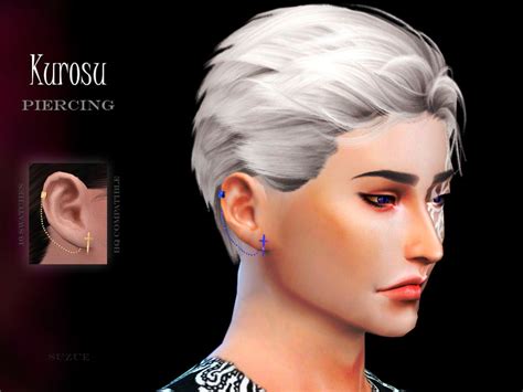 Suzue Kurosu Right Piercing The Sims 4 Catalog