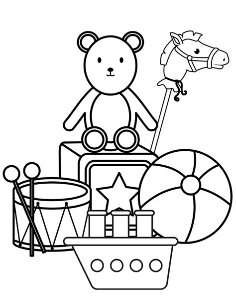Toys Coloring Pages Toys Pdf Toys Printables Toys Coloring Etsy