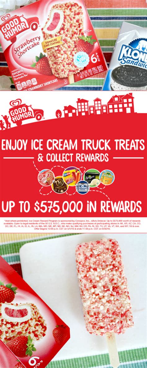 Expired Indulge In Good Humor And Get Your Ice Cream Rewards