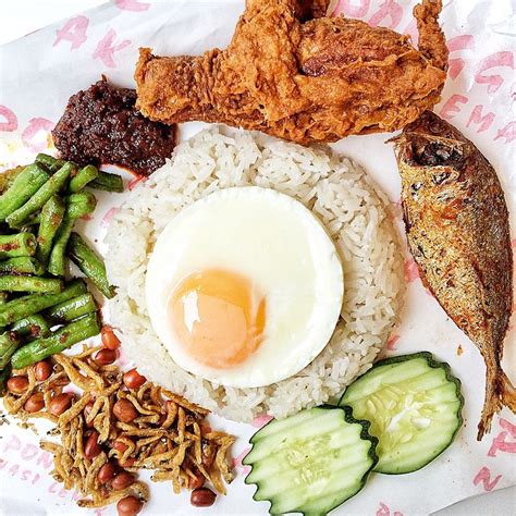 What is nasi lemak and why is google celebrating it today? 10 Cheap Nasi Lemak Places That Are Also Sedap At $5.50 Or ...