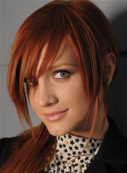 Ashlee Simpson Copper Red Hair Which Hair Colour Hair Color For Fair