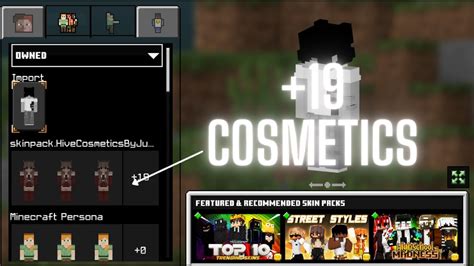 Working 4d Skin Cosmetic Pack Hive 19 Skins With Cosmetics And