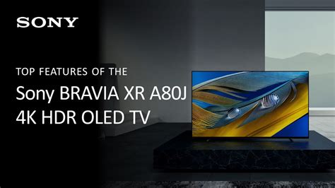 Sony BRAVIA XR A J K HDR OLED TV Product Overview YouTube