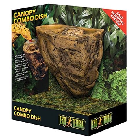 The exo terra canopy combo dish is a convenient food and. Exo Terra Canopy Combo Dish - HugglePets