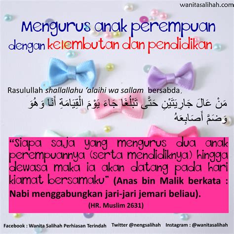 Memang, mendidik anak memerlukan kesabaran ekstra. Merawat dan mendidik Anak Perempuan | Wanita Salihah