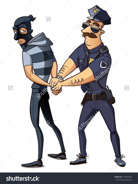 Burglar Cartoon Picture - Burglar Shutterstock | Bocainwasul