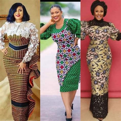 Ankara Lace Combo Gown Styles For 2022 See 30 Cute Designs Vlrengbr