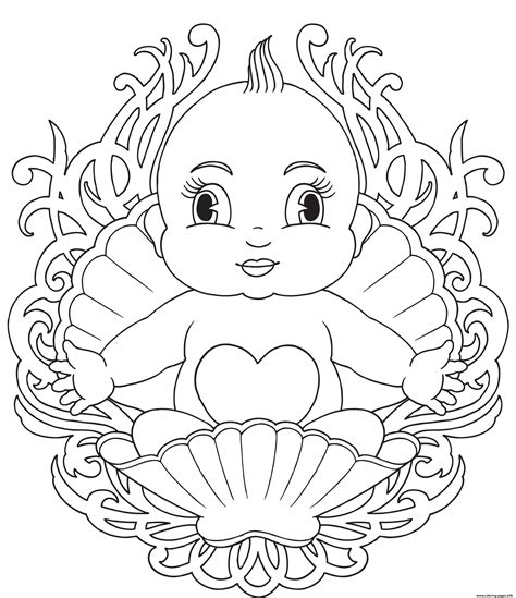 Free printable family coloring pages and download free family coloring pages along with. Baby Mandala Coloring Pages Printable