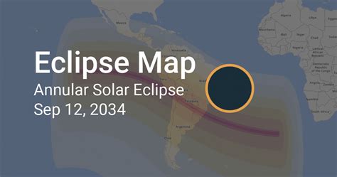 Eclipse Path Of Annular Solar Eclipse On September 12 2034