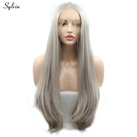 Sylvia Ash Blonde Wig Natural Hairline Handmade Lace Frontal Wigs For