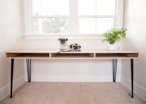 Simple And Inexpensive Plywood Desk Woodworking Werkkamer Thuis