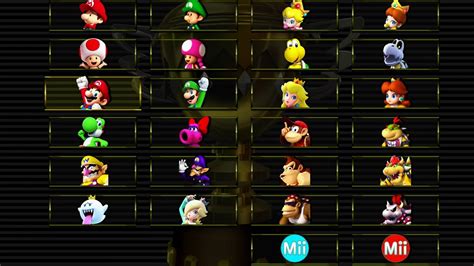 How To Unlock All Characters In Mario Kart Wii Youtube