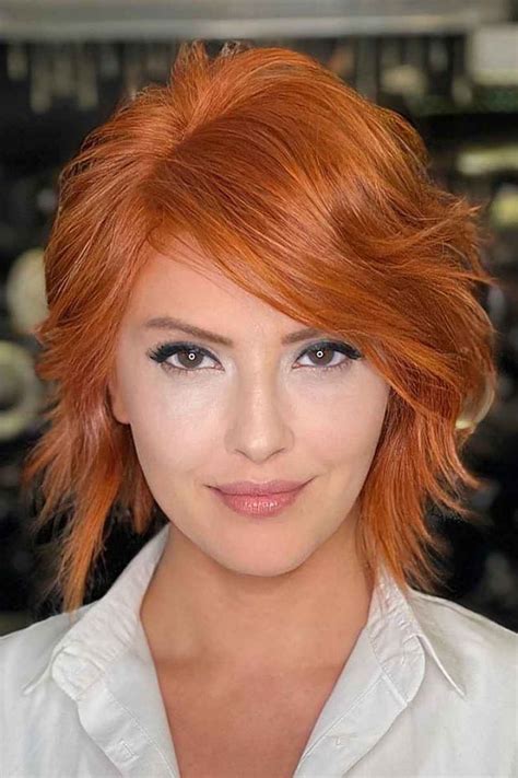 Copper Red Bob Hairstyle Copper And Grey Copper Red Latest Hairstyles