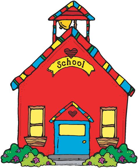 Animated School House Clipart Best