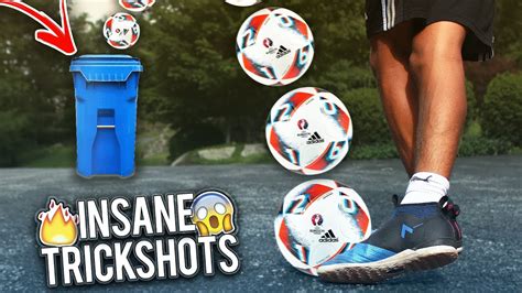 Most Ultimate Insane Soccerfootball Trick Shots Ever Youtube