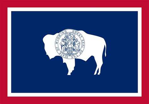 Free Wyoming Flag Images Ai Eps   Pdf Png And Svg