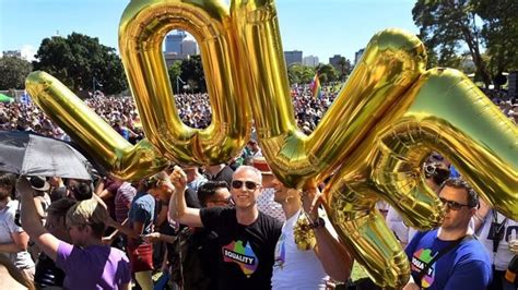 Australians Decisively Support Same Sex Marriage Bbc News