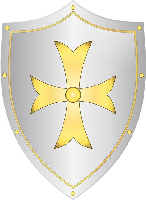 Free Image On Pixabay Shield Medieval Knight Cross Medieval