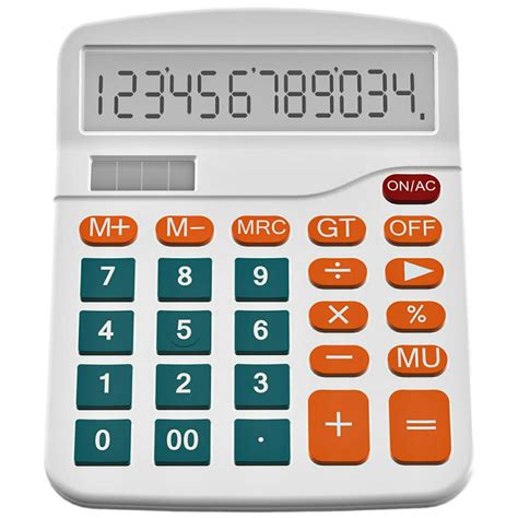 Helect Standard Function Desktop Handheld Calculator Large 12 Digit