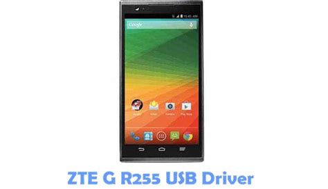 Download the driver file from the link give below and follow the installation guide given b. Download ZTE G R255 USB Driver | All USB Drivers