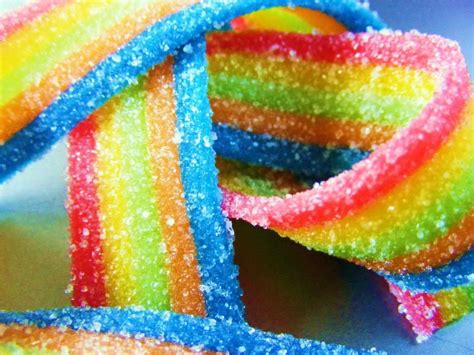 Sour Rainbow Candy Belts ~candyland~ Pinterest Rainbow Candy