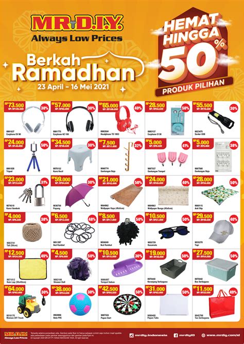 Diy juga memberikan beberapa faedah menarik seperti elaun perubatan, bonus, kenaikan gaji. MR.DIY Berkah Ramadhan 2021 | MR.DIY