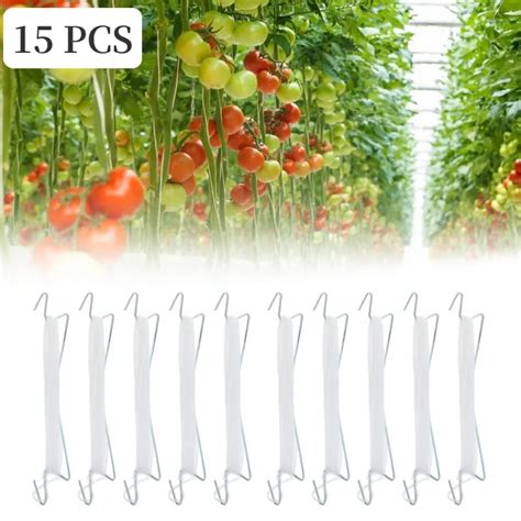 15 Pcs Tomato Support Clips Cherry Vegetable Plant Vines Climbing J