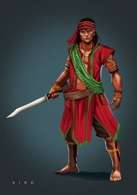 An Ancient Filipino Warrior By Kiro0821 On Deviantart