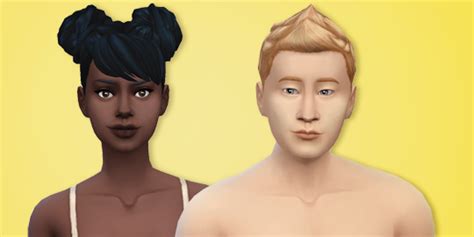 Sims Maxis Match Skin Default Bestvfil