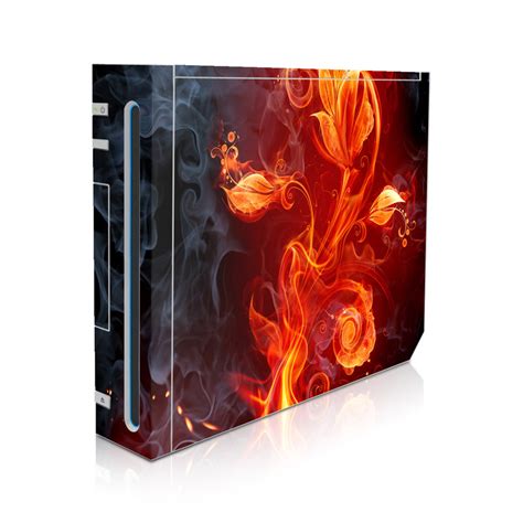 Wii Skin Flower Of Fire By Gaming Decalgirl