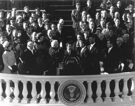 President Kennedy Swears Oath Of Office Px65 108sc578830 Jfk Library