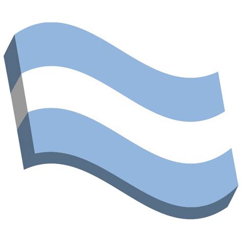 The flag of argentina is a triband, composed of three equally wide horizontal bands coloured light blue and white. Logo Bandera Argentina - ClipArt Best
